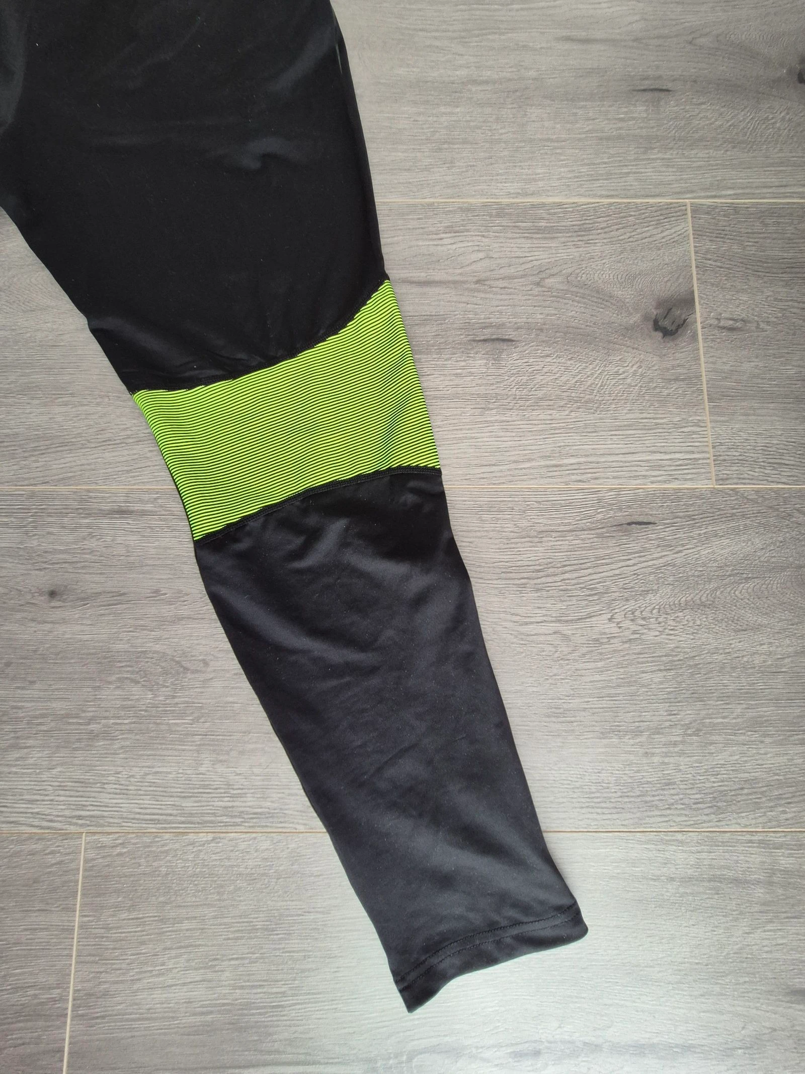Kelme sports pants track pants black neon yellow size L / M – photo 11